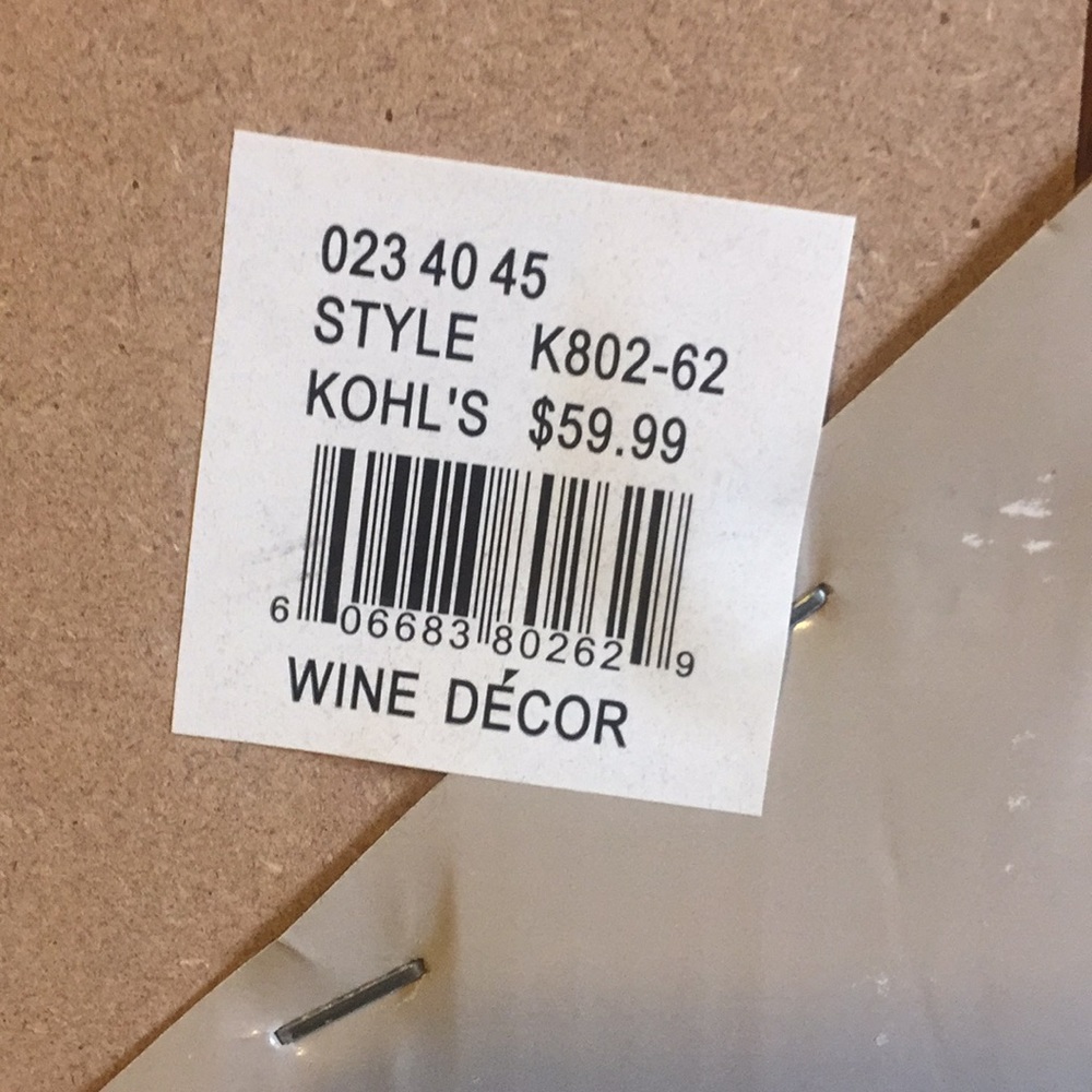 Wine Decor Frame - Picture 4 of 5
